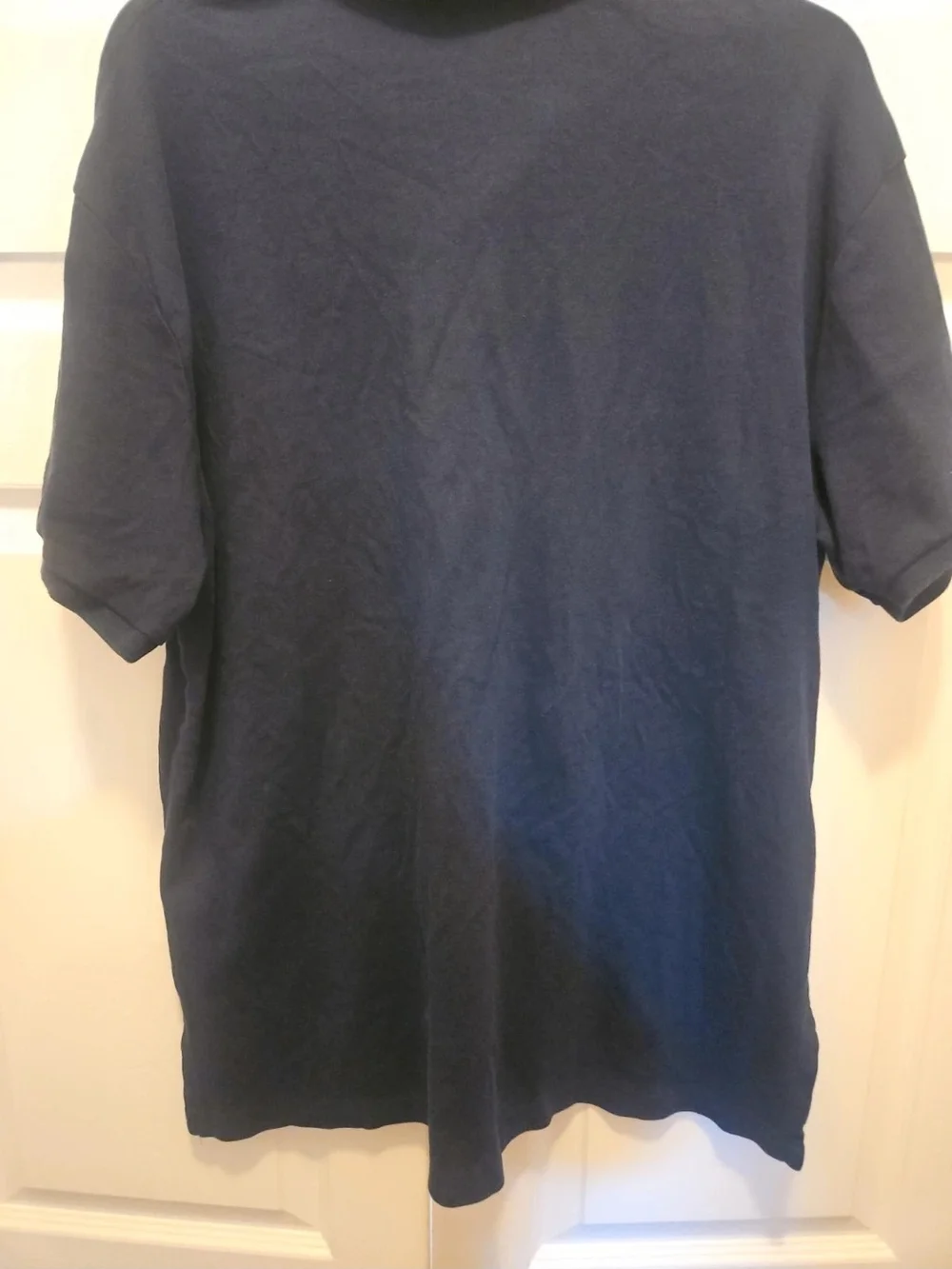 Classic Polo by Ralph Lauren Navy Short-Sleeve Polo with Red Pony